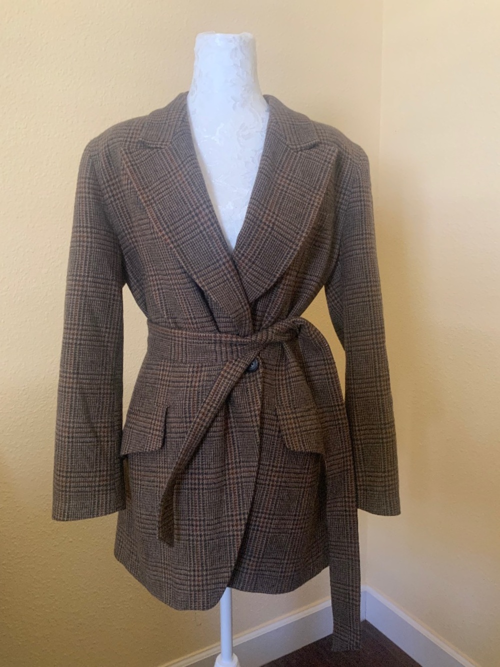 Vintage 2000's Wool Equestrian Style Jacket